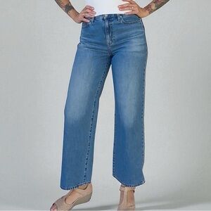 Uniqlo Wide Straight Jeans | Size 26 (66cm) | Blue Wash | Excellent Condition 👖✨